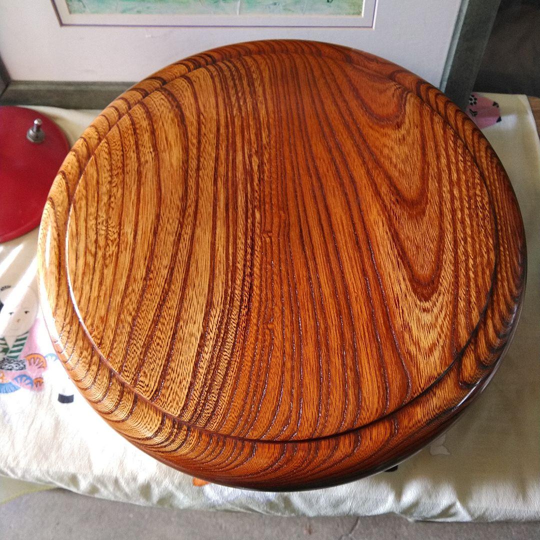 本欅 茶櫃 茶びつ くり抜き 未使用