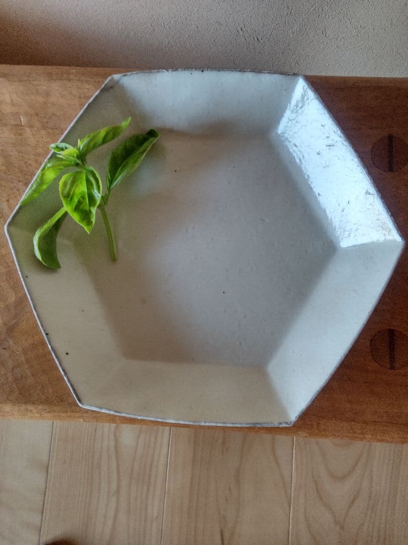 4点　白色　粉引6角皿 楽天市場】【正角皿】白い茶色まじりの粉引茶正角皿【白唐津正格皿