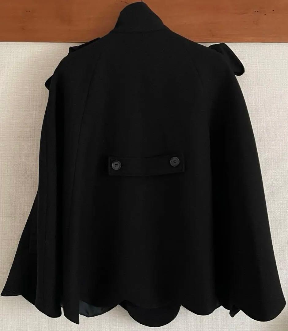 Bibiy MELINDA CAPE ポンチョコート ケープコート ブラック - メルカリ