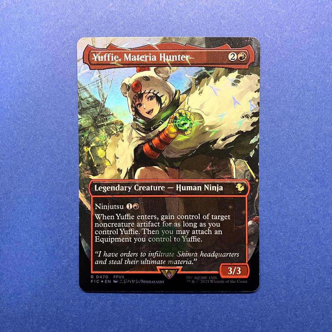 MTG マテリアハンター、ユフィ 英語 チョコボトラック Foil ②