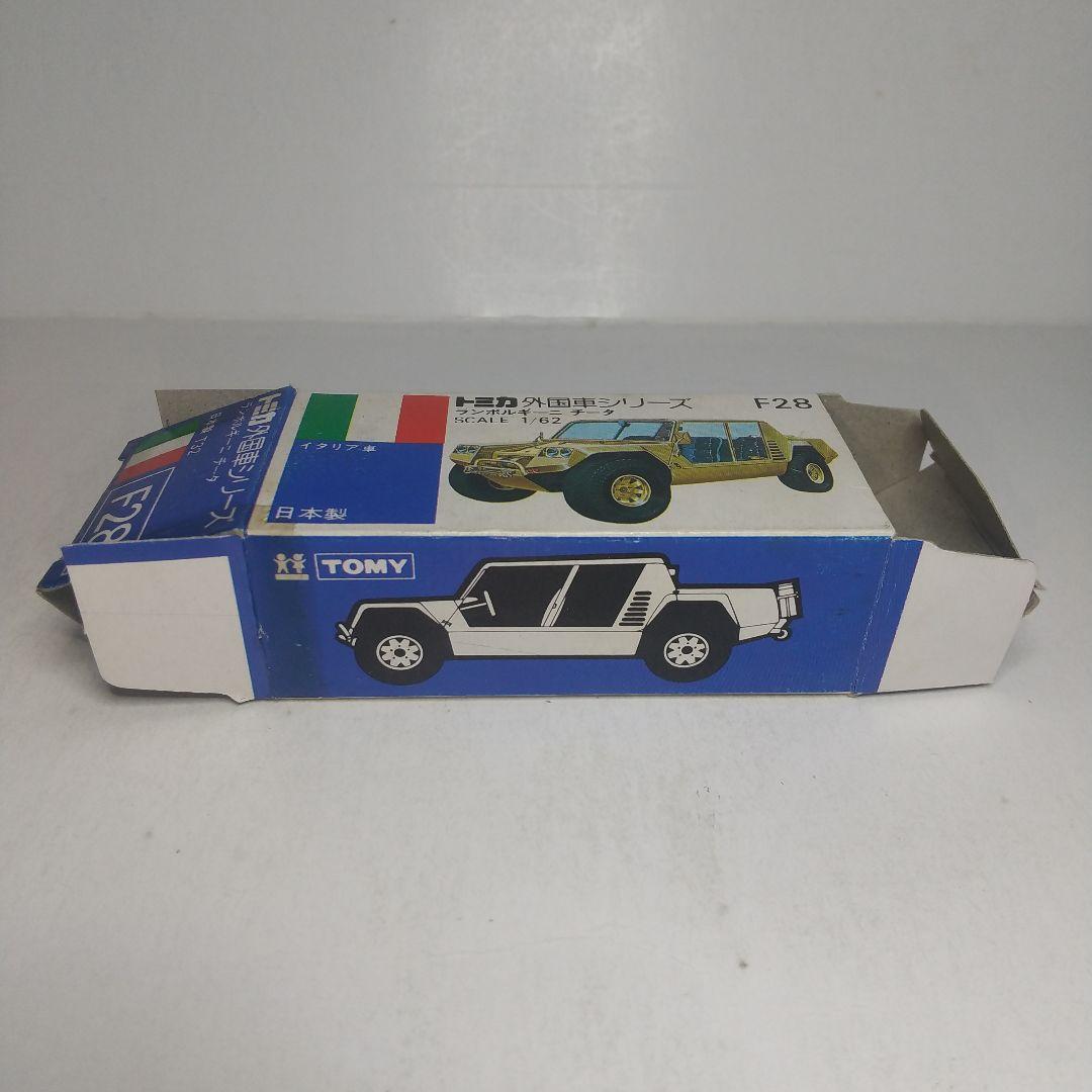 3198)トミカ 青箱 日本製 ランボルギーニ チータ - メルカリ