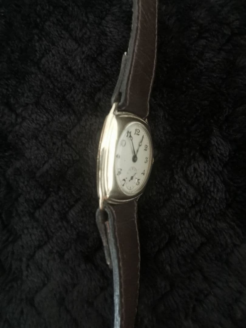 BUREN GRAND PRIX手巻き時計9k金無垢ケース1940s - メルカリ