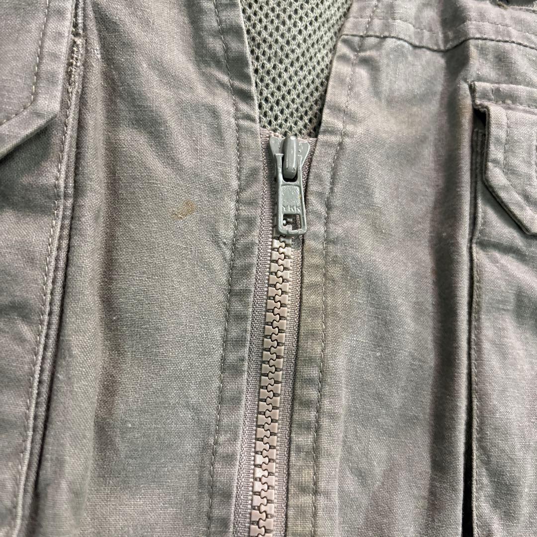 7AS6 90's L.L.Bean フィッシングベスト　ミリタリーベスト　M