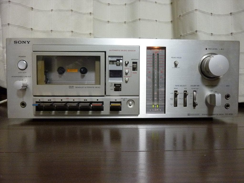 SONY ソニー カセットデッキ TC-K50 修理済 全機能動作 美品