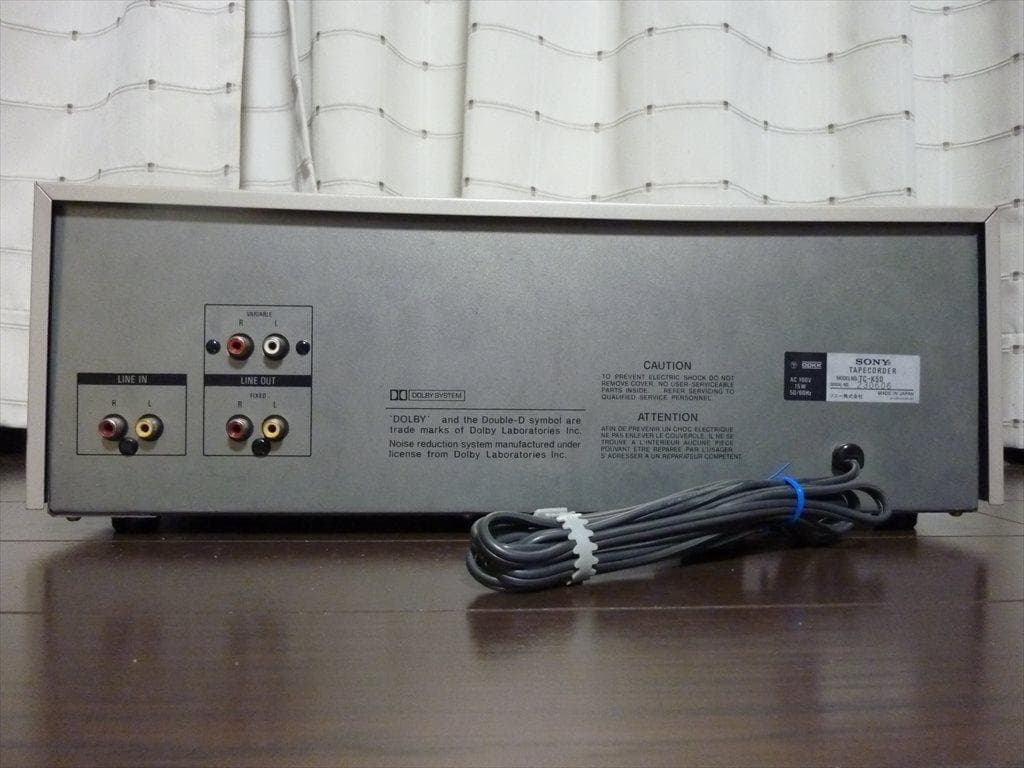 SONY ソニー カセットデッキ TC-K50 修理済 全機能動作 美品