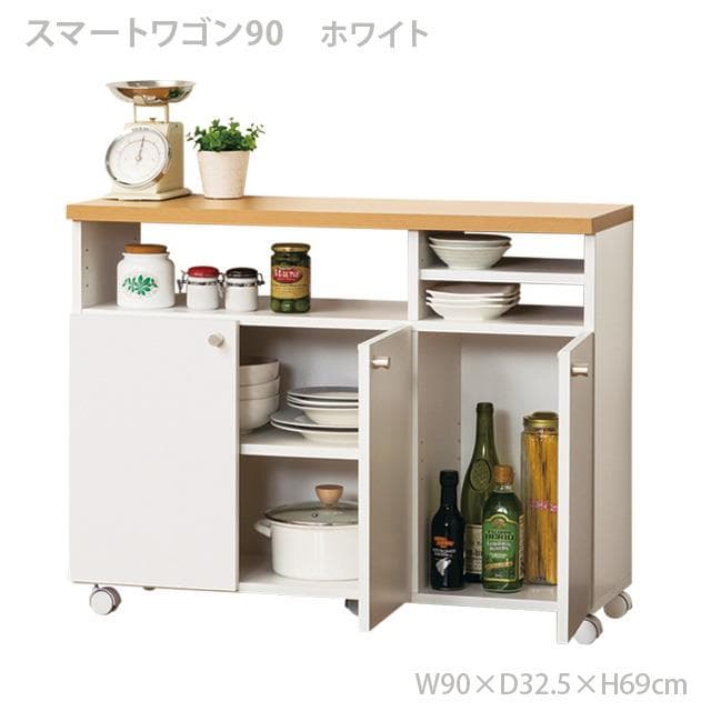 値下20年製 ウニコ ディクス キッチンカウンター W1200 ウォールナット材