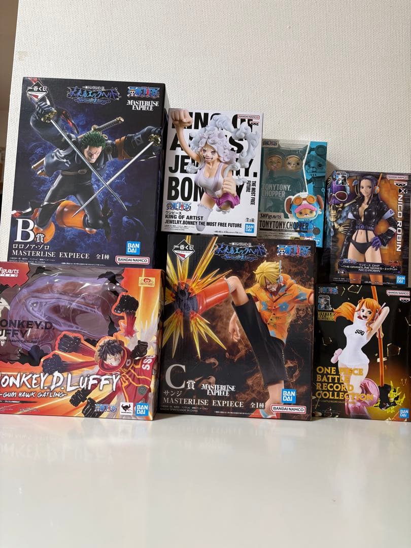 ワンピース 一番くじ B賞 フィギュアーツzero まとめて - メルカリ