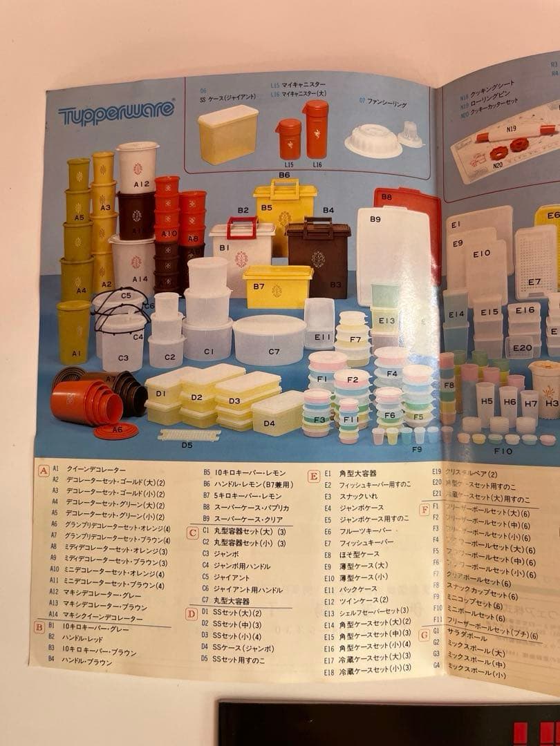 未使用 ヴィンテージ タッパーウェア マキシデコレーター ミッド