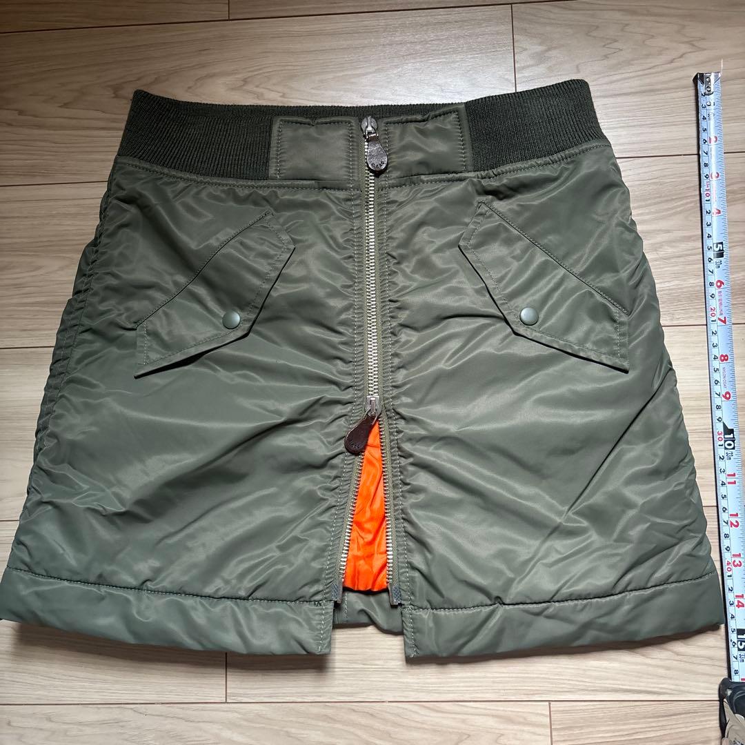 美品‼️お値下げ中！】MARC JACOBS MA-1風スカート ダブルジッパー