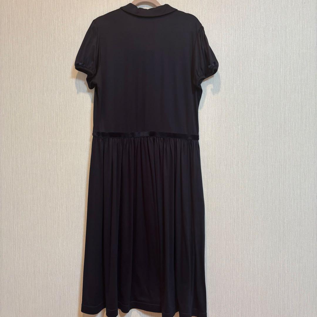 新品未使用】familiar ネイビー 半袖ワンピース160