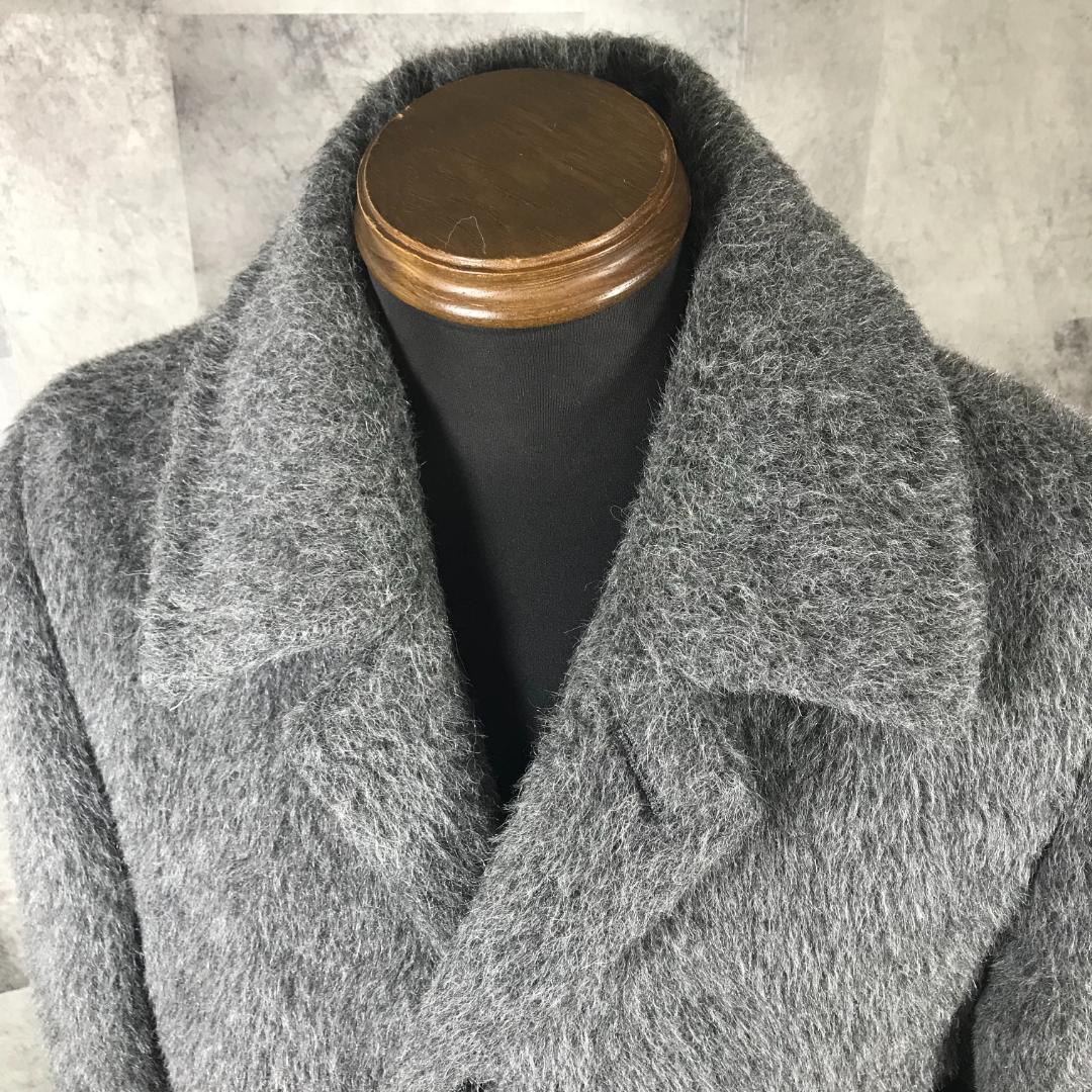 PATRICK COX wannabe ロングコート アルパカ ウール 混合生地
