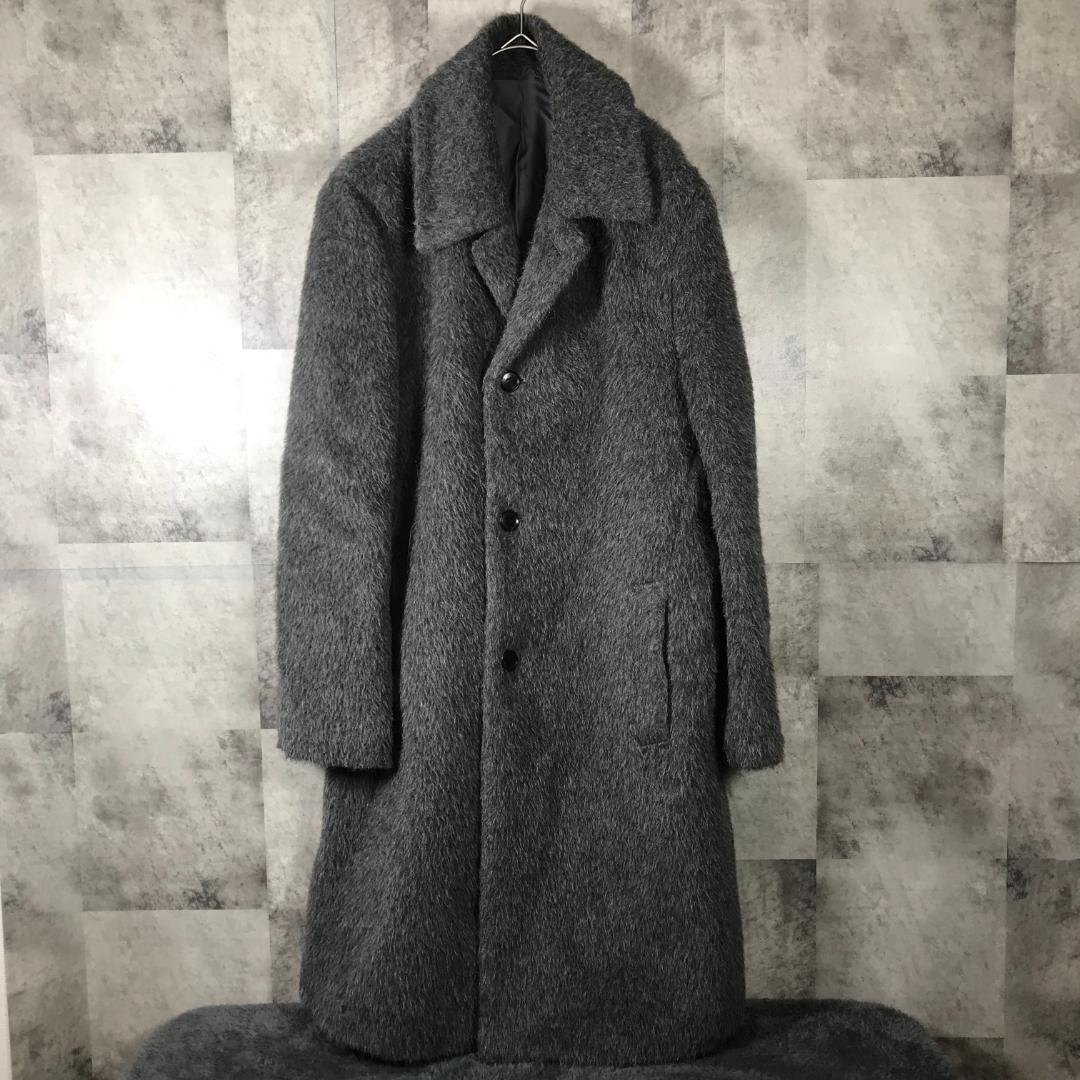PATRICK COX wannabe ロングコート アルパカ ウール 混合生地