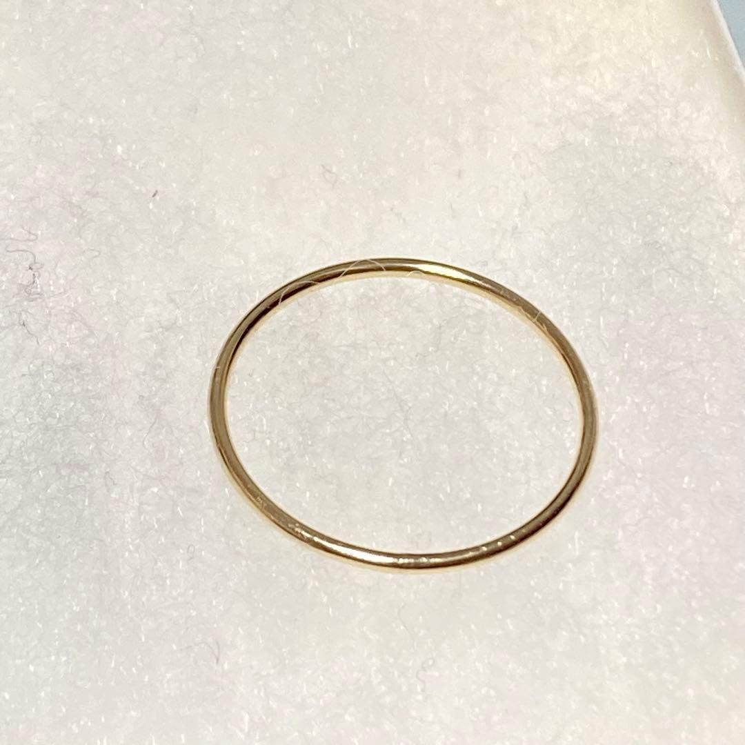 grâce grace】K10 スキニーリング 11号｜華奢 重ね付け◎ 上品 【grâce