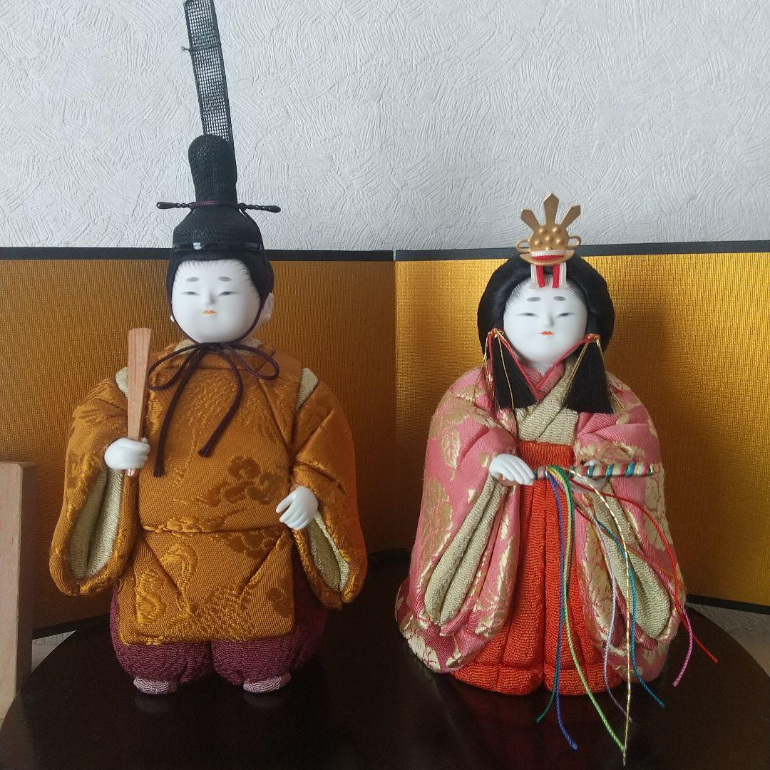 お値下げ中 原孝洲 雛人形 親王飾り 木目込み雛人形 立雛 Amazon | 人形屋ホンポ 雛人形 原孝洲 コンパクト ひな人形 木目込人形