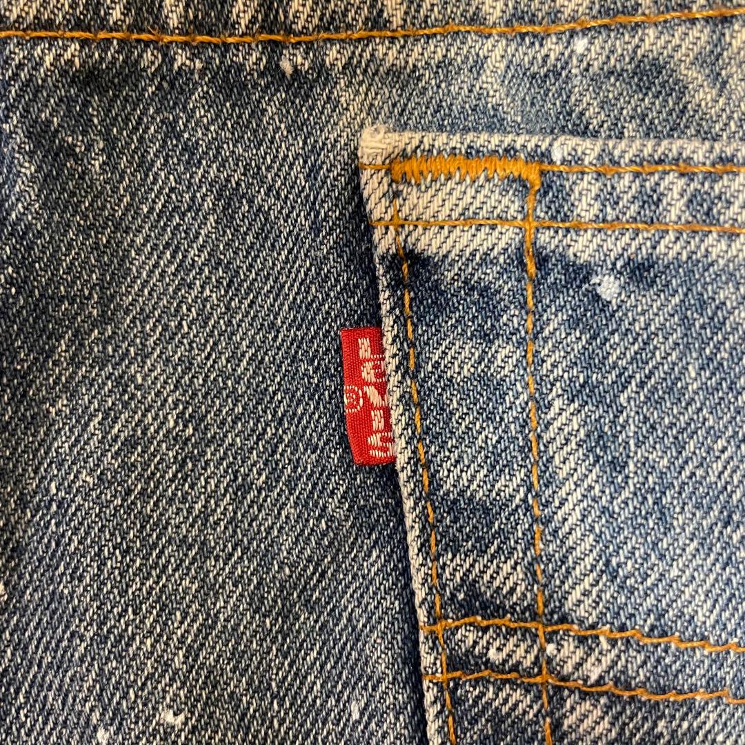 80s LEVI'S 501 made in usa ペンキ ペイント w36 - メルカリ