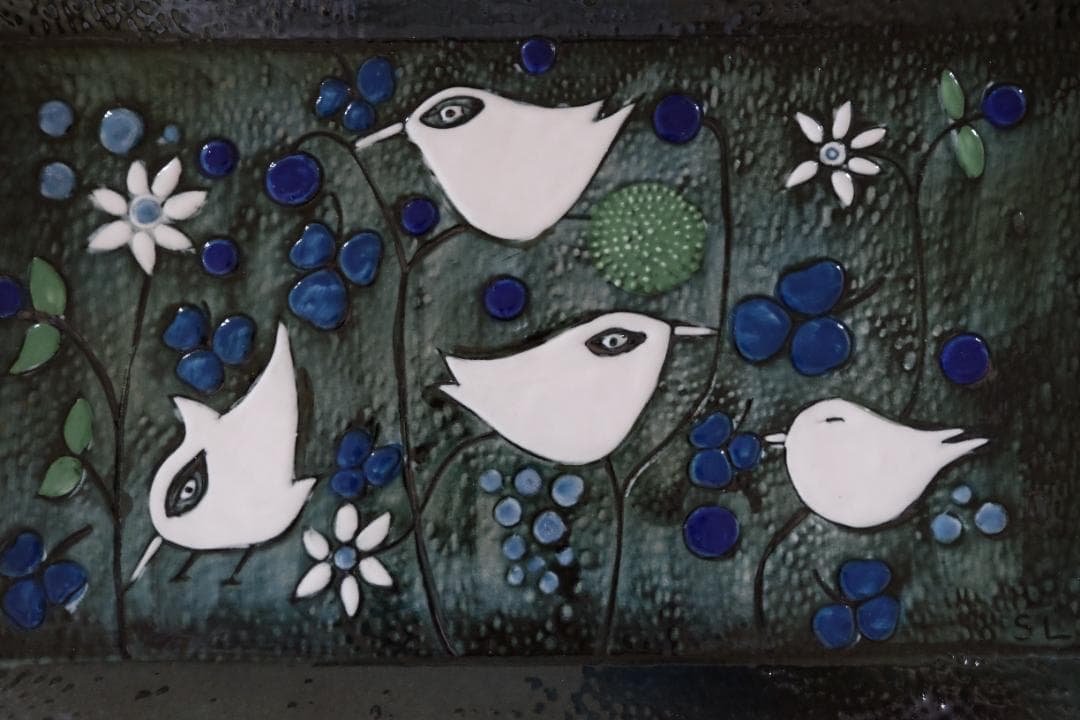 ロールストランド/シルヴィア・レウショヴィウス/陶板/プレート