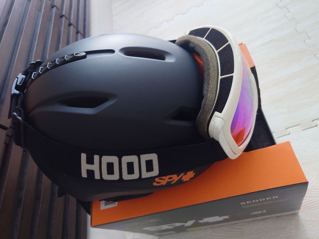 SPY+ SENDER ヘルメット スキー用品 スノボ ヘルメット ゴーグル付き Amazon.co.jp: Daconovo 統合されたスキーヘルメット男性と女性の