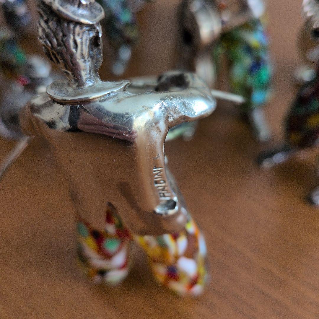 MURANO ムラノガラス ANGINI作 アンティーク人形セット