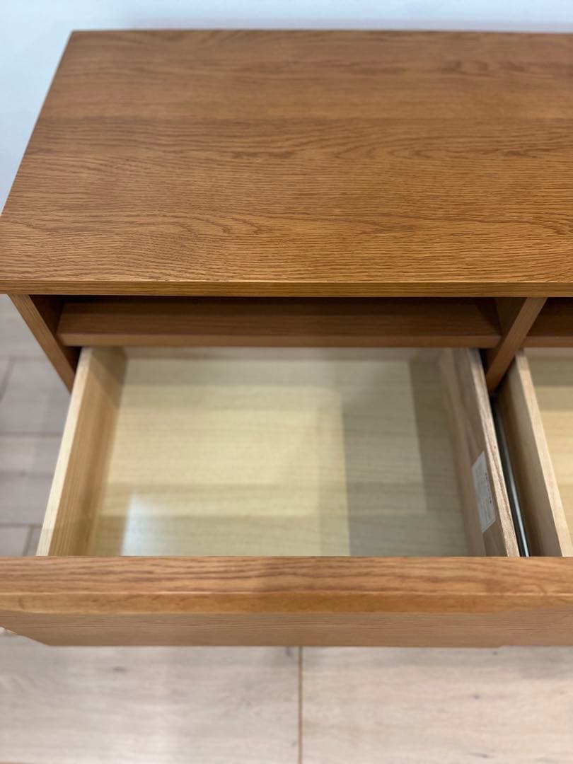 美品】unico テレビボード【KIRP／キルプシリーズ】オーク材