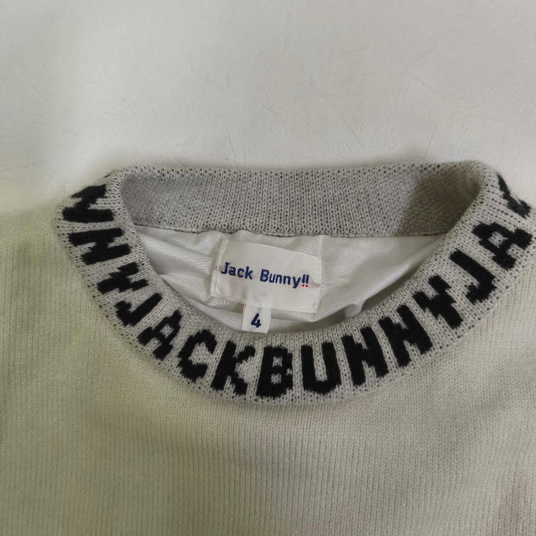 Jack Bunny】ゴルフロゴ入りストレッチニットセーターM寸p36 - メルカリ