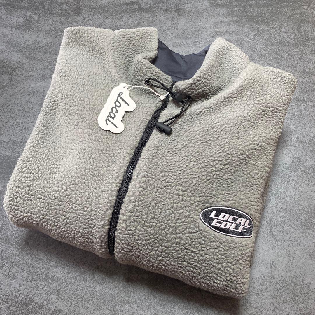 新品】Local Golf ガレージロゴ フリース ジャケットM/L