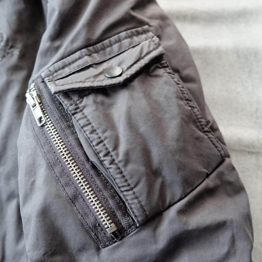 DIESELディーゼル N-2B ファー 平成 ギャル フライトジャケット 短丈