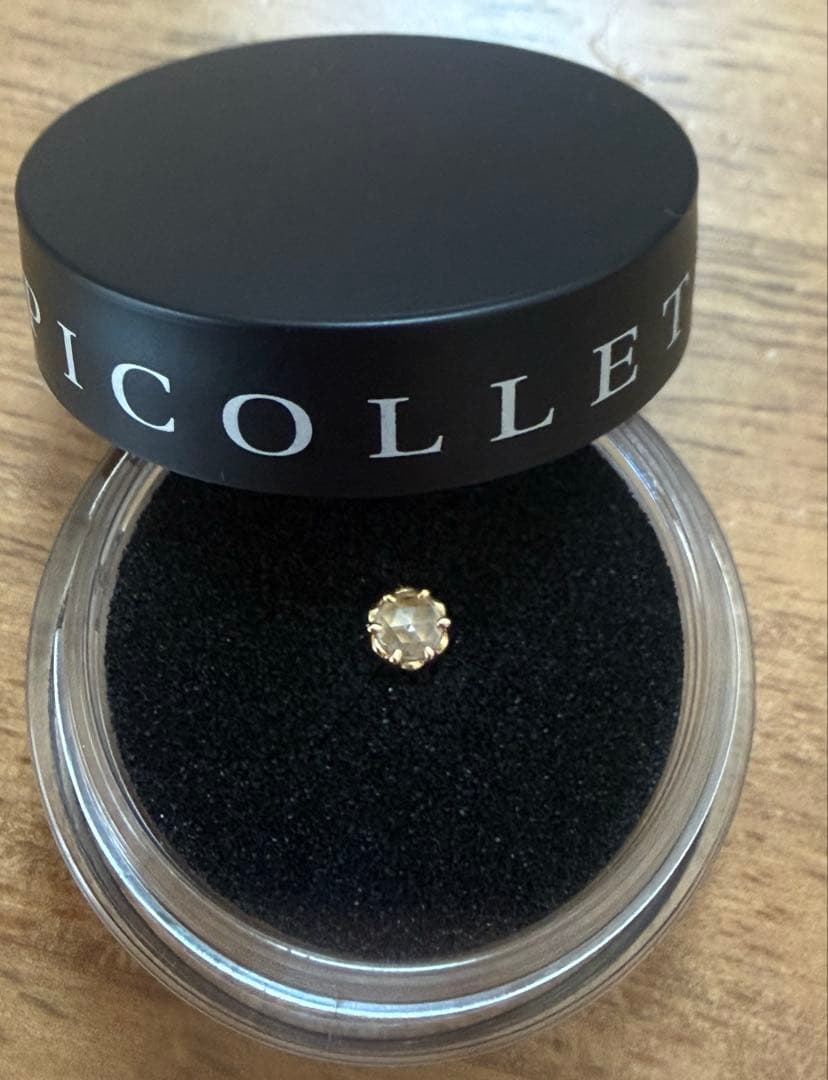 PICOLLET ピコレ ＊K18ローズカット ダイヤモンド ボディピアス - メルカリ