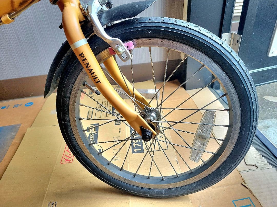 ○値下げしました○RENAULT、ルノー、アルミフレーム折畳み自転車、引