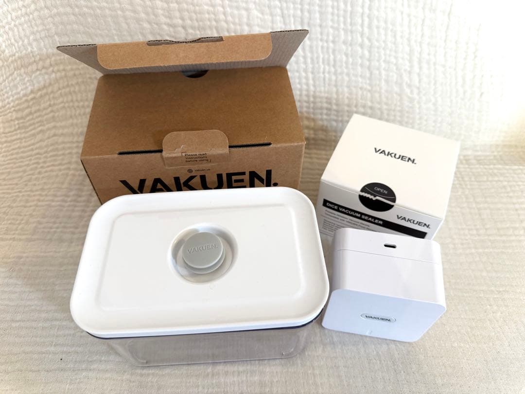 公式】VAKUEN プレミアム真空保存容器 、真空ポンプ 【公式】VAKUEN