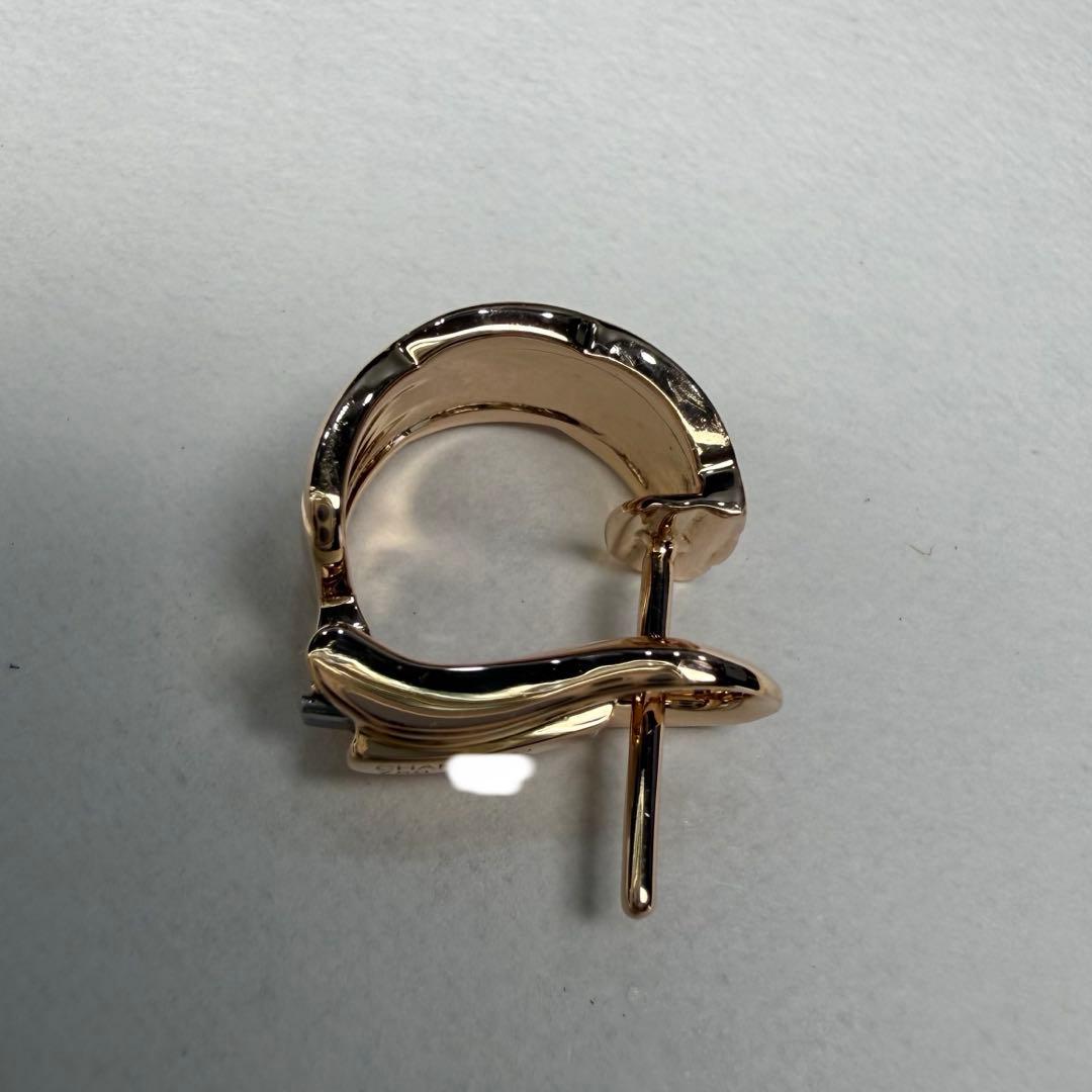 CHANEL シャネル ダイヤモンドピアス ココクラッシュ ピンクゴールド