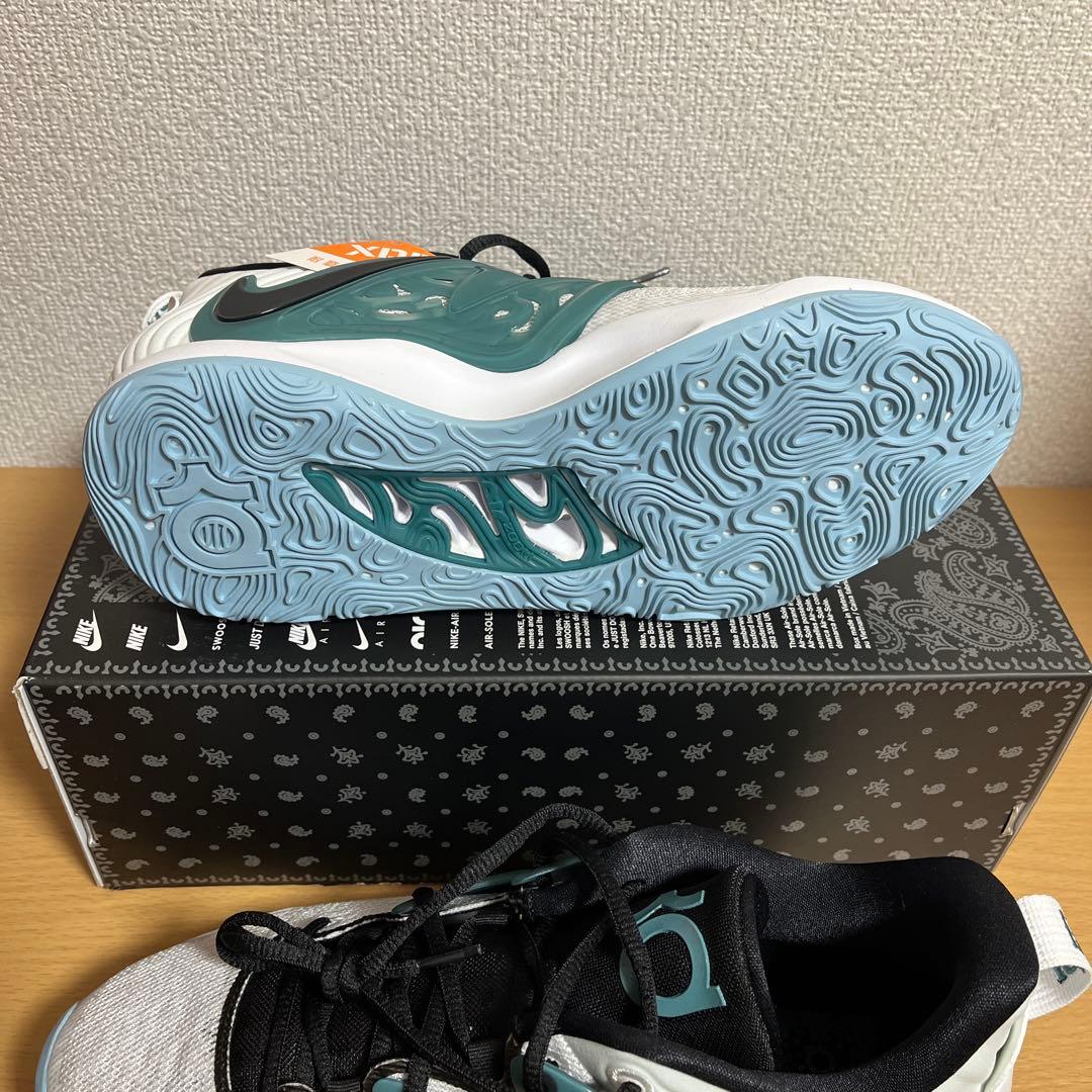 新品 NIKE KD15 EP 白 25.5cm