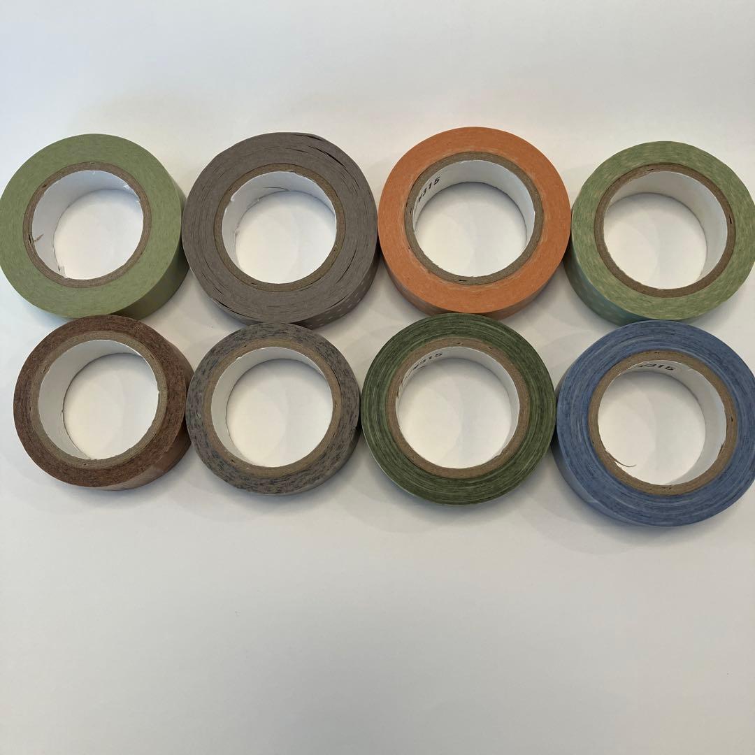 レア 倉敷意匠 マスキングテープ 8本セット 水玉 井上陽子 - メルカリ