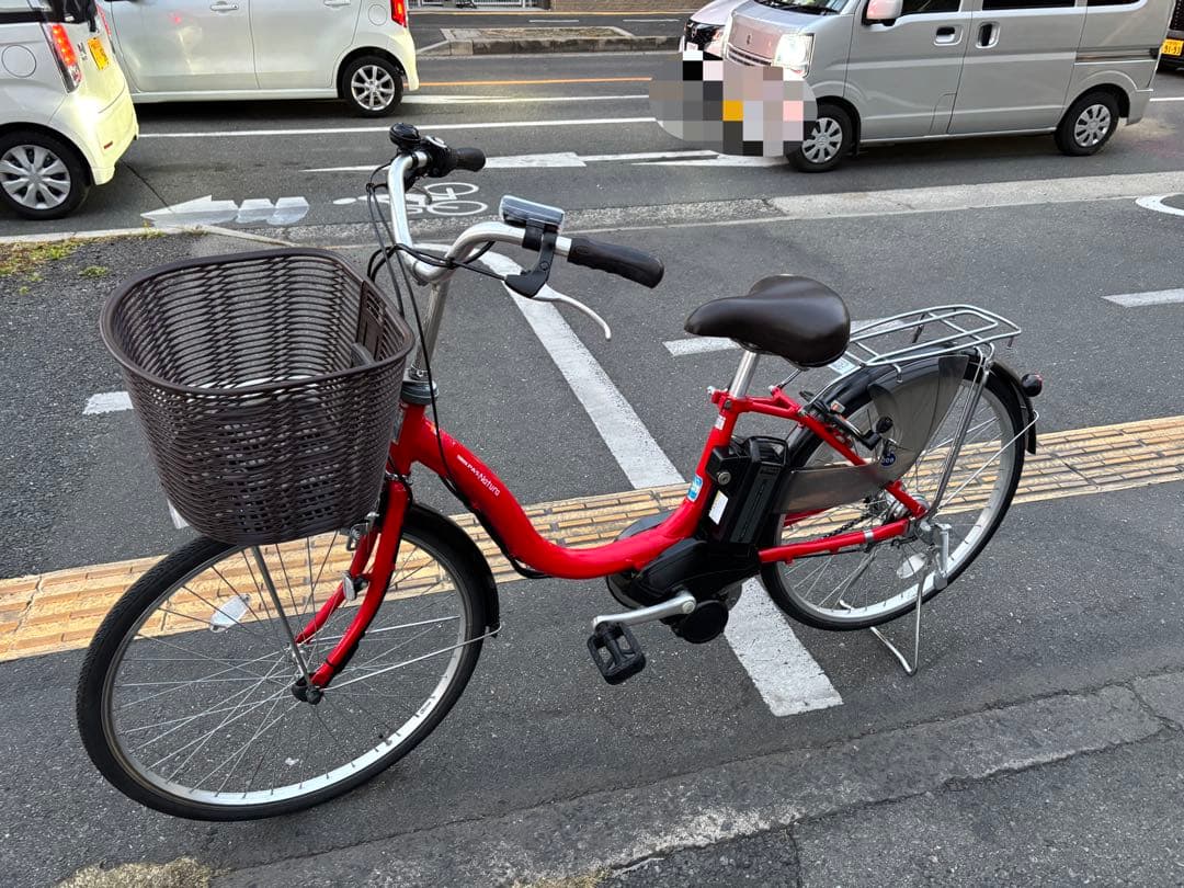 中古24インチYAMAHA電動アシスト自転車　8.7Ah 大阪　006番