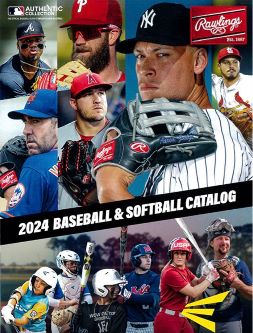 ローリングス 軟式用グローブ 新品未使用 限定モデル MLBモデル 右投げ用