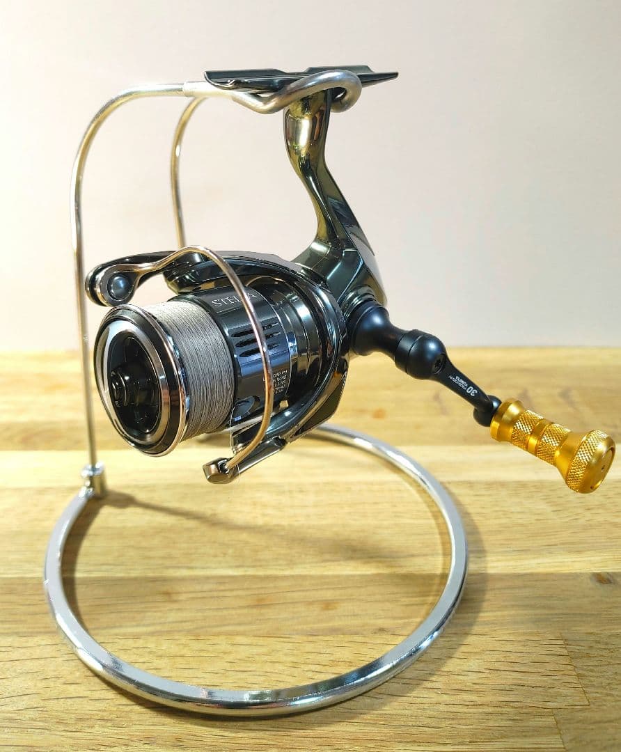 シマノ 22ステラ 1000sspg 夢屋センシティブショートハンドル