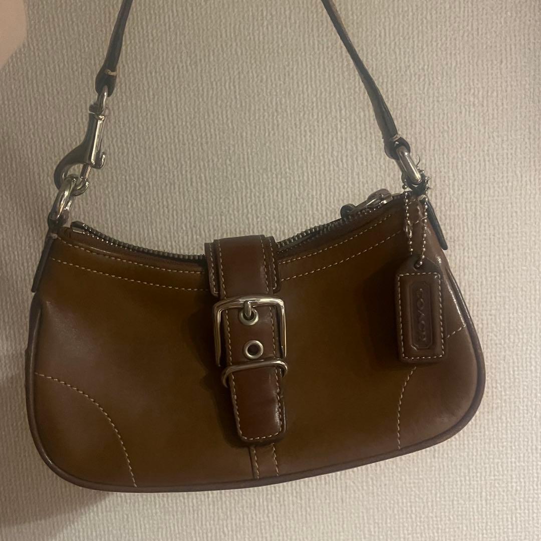 極美品 COACH ハンドバッグ ソーホー ワンショルダー レザー ブラウン 楽天市場】【バッグ】COACH コーチ ソーホー レザー ホーボー