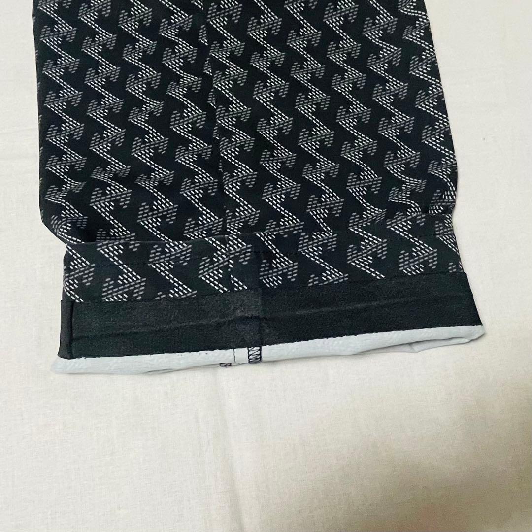 Resurrection 総柄スラックス ブラック Resurrection santaapolonia.com