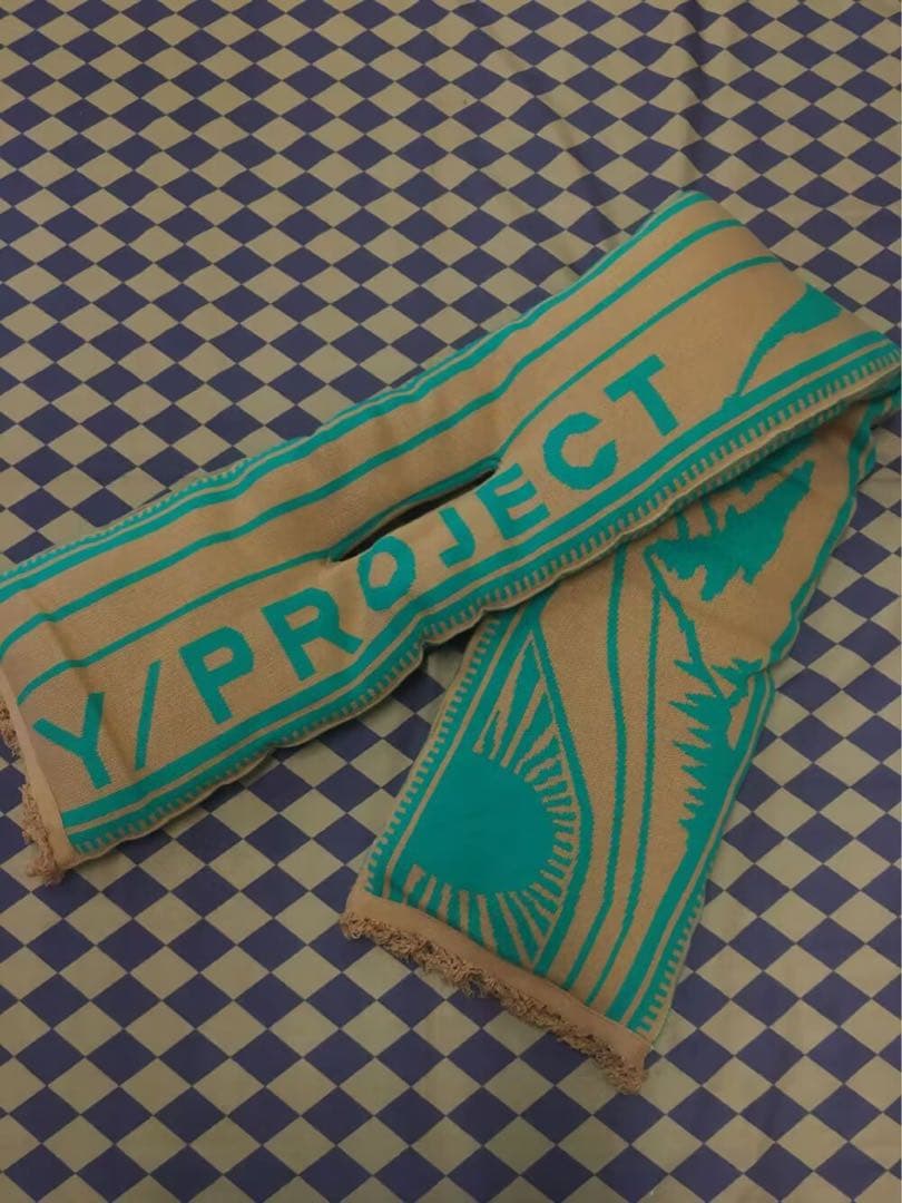 Y. Project ブラック ホワイト Pillow マフラー