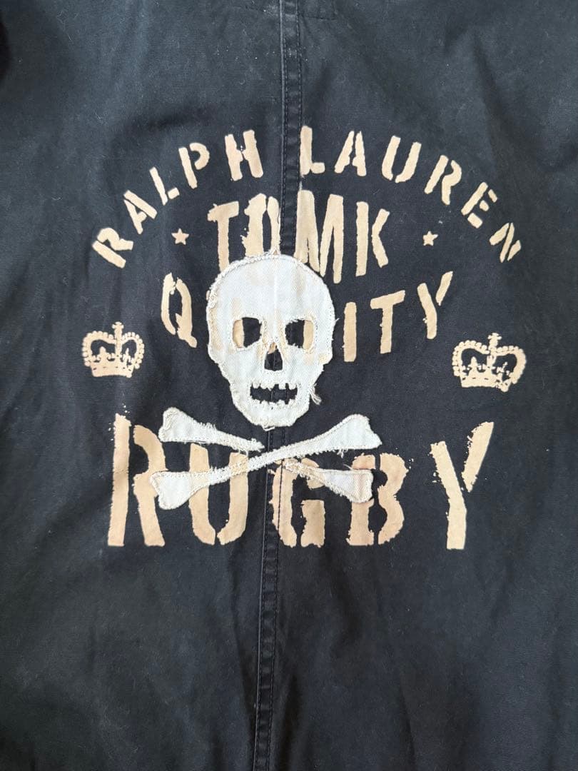 Ralph Lauren Rugby ブラックモッズコート