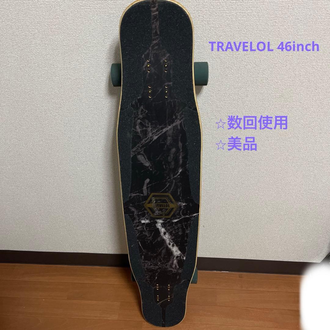 TRAVELOL ロングスケートボード　46インチ ロングスケートボード 46インチ 高品質 HEAVEN Peter Ride