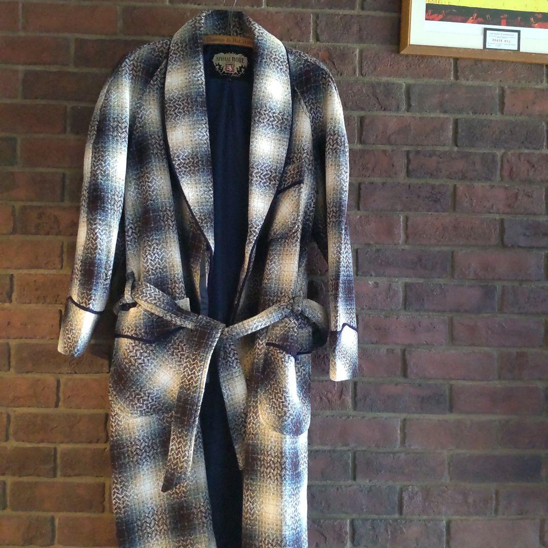 カズ様専用 デッドストック ビンテージ オンブレ ウール ガウン USED