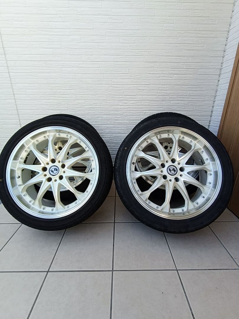 ゆーいち 19インチ ホイールセット 2 ESSEX（エセックス） 【タイヤホイールセット】EF-19インチ 8.0J〜12.5
