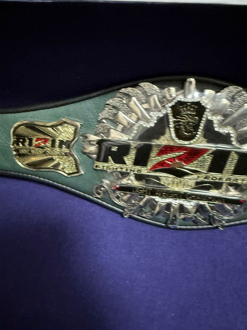 ラスト1点 新品RIZIN レプリカ ミニベルト ライジン チャンピオン