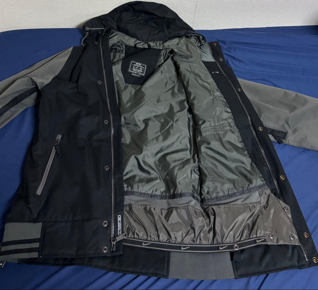 NIKE(ナイキ)スノーボード ウェア Sサイズ(日本M) ブラック×グレー