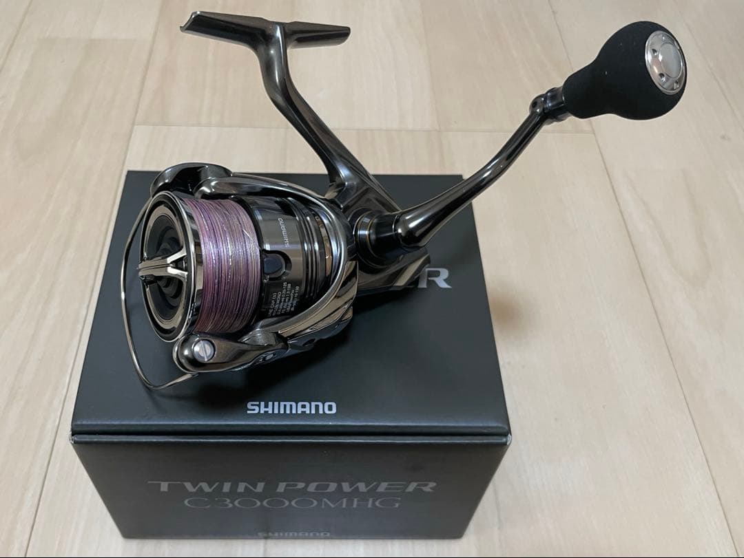 SHIMANO 24 TWIN POWER C3000MHG 24ツインパワー-WAKE x YSR NylonCap