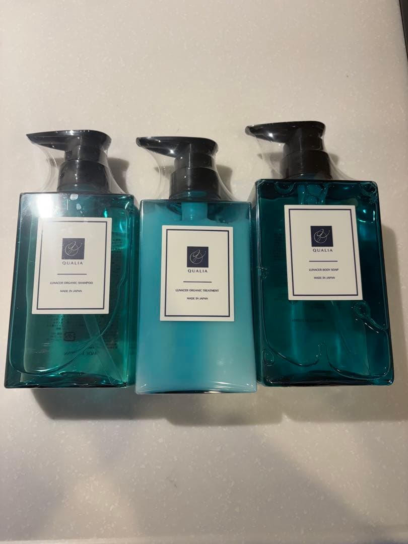 【未使用】QUALIA シャンプー トリートメント ボディソープ 2023年 シャンプー＆トリートメント、ボディソープ、歯磨き粉を発売