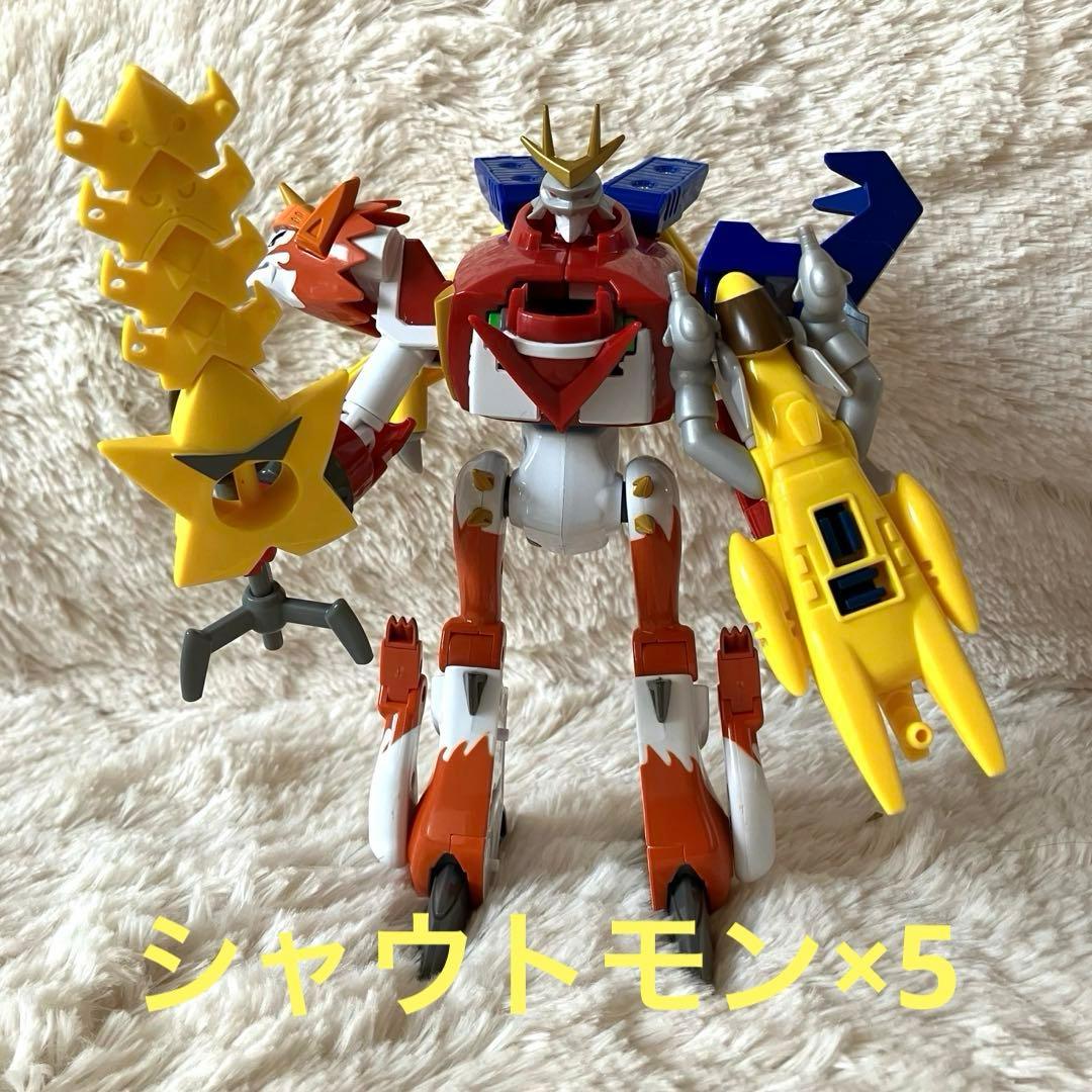 デジモンクロスウォーズデジモンクロスフィギュアシリーズシャウトモンx5b