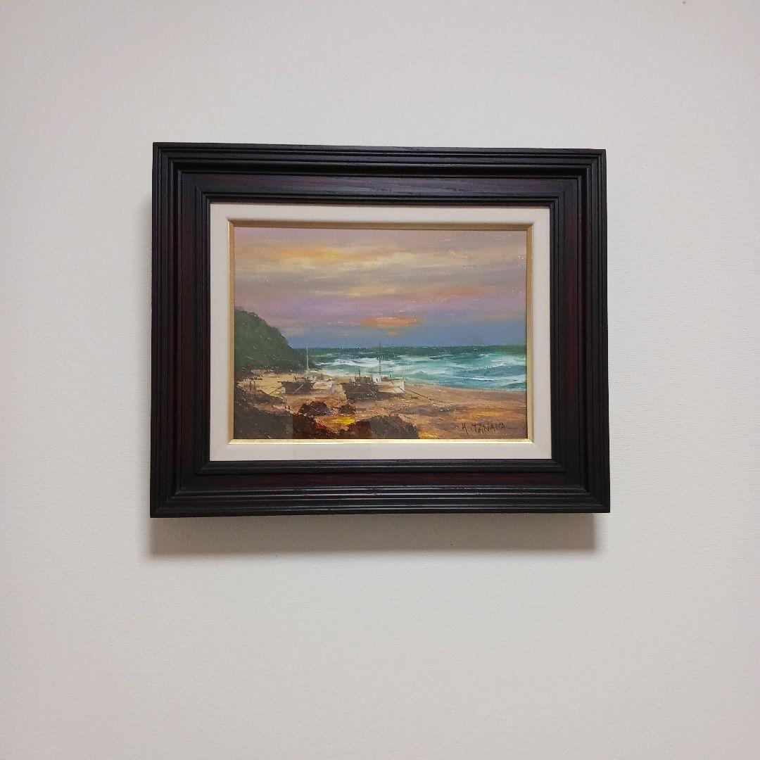 新春の月 絵画アート原画 パステル画