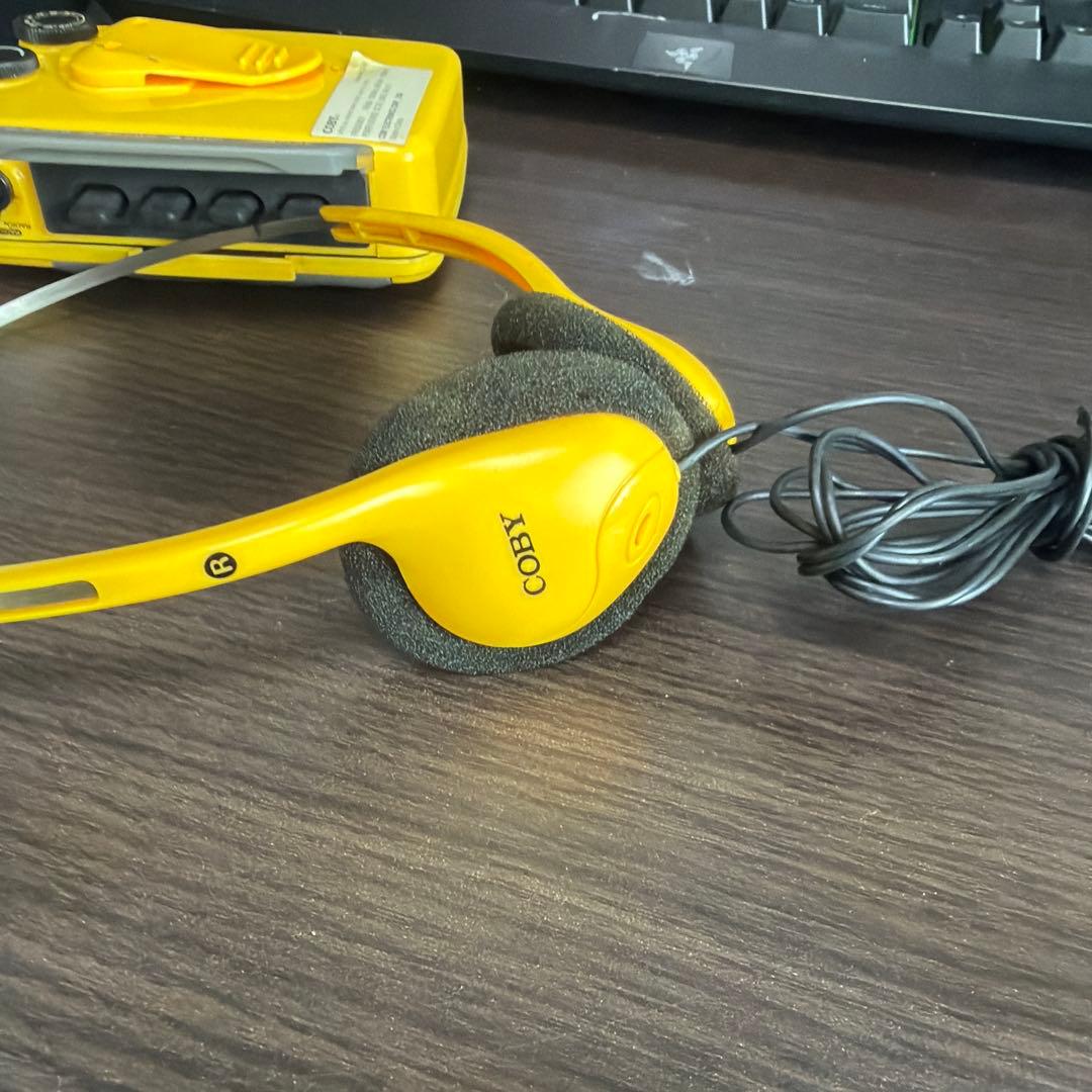 希少レア】COBY CX-56 カセットプレーヤー AM/FMラジオチューナー