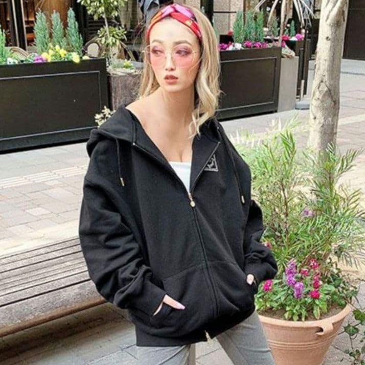 RadyホテルシリーズダブルジップパーカーSブラック - メルカリ